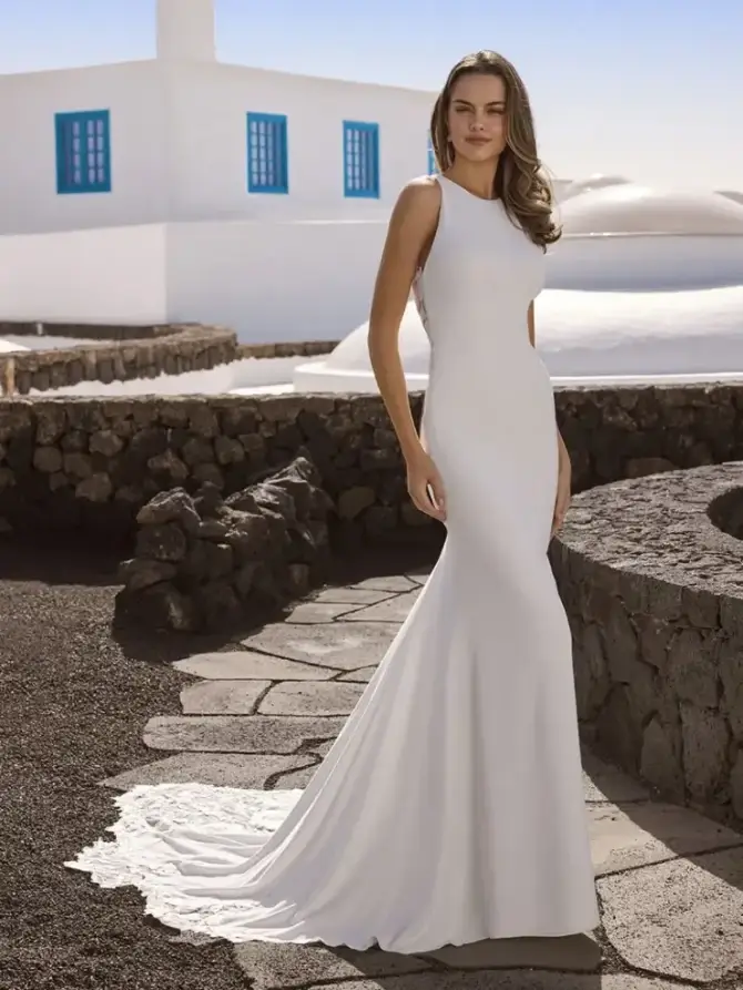 Modern Wedding Dresses for the Contemporary Bride: Clean Lines, Bold Details &amp; Effortless Style Image