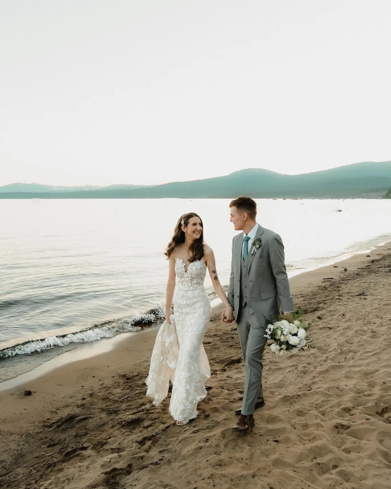 Real Ania Bridal Bride Billie Jo Carter and Mr. Carter