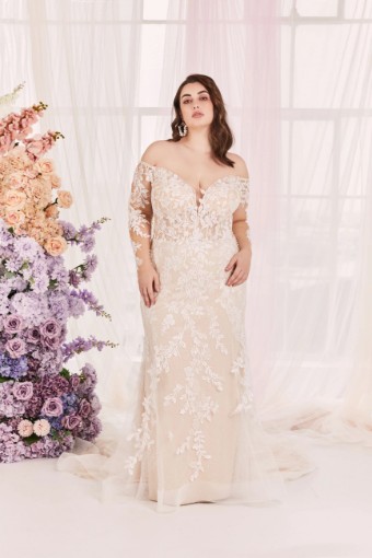 Jessica Couture Ayla (CV2342-1Z) #0 default Ivory/Champagne/Nude thumbnail