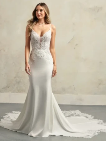 Maggie Sottero ANASTASIA #1 Ivory (Natural Illusion) thumbnail