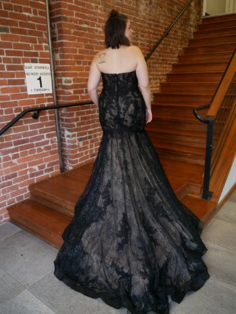 Maggie Sottero Peony #2 Black/Nude thumbnail