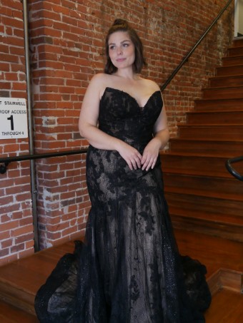 Maggie Sottero Peony #0 default Black/Nude thumbnail