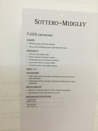 Sottero and Midgley Faith #2 default Ivory/Soft Beige thumbnail