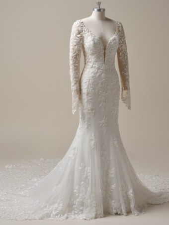 Maggie Sottero Keegan #0 default Ivory (Natural Illusion) thumbnail
