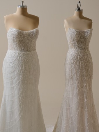 Sottero and Midgley Constance #2 Ivory/Silver thumbnail