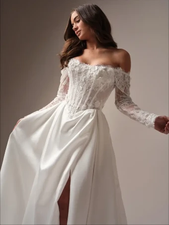 Maggie Sottero Takera #8 All Ivory thumbnail