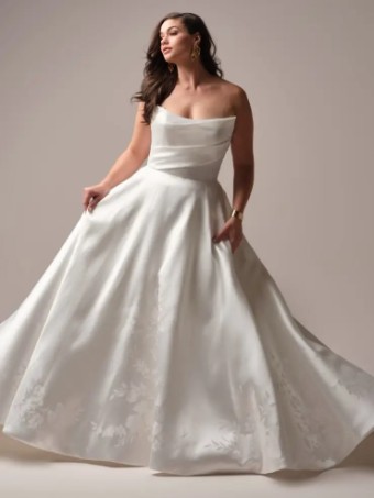 Sottero and Midgley Radiance #0 default Ivory Floral thumbnail