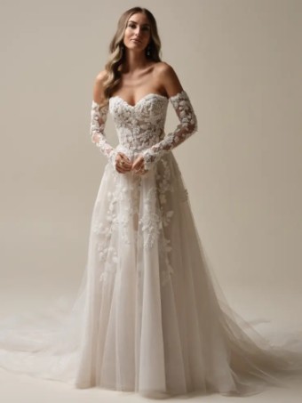 Sottero and Midgley Jenascia #0 default Ivory/Silver thumbnail