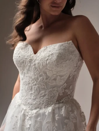 Rebecca Ingram Paige #3 Ivory/Soft Blush thumbnail