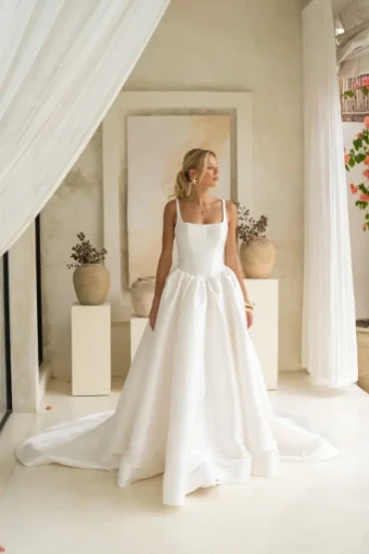 Jessica Couture Arden #0 default Ivory thumbnail