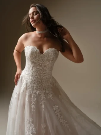 Maggie Sottero Jennifer #3 Ivory/Blush (Ivory Illusion) thumbnail