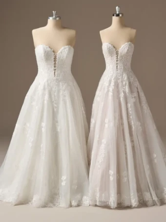 Maggie Sottero Jennifer #2 Ivory/Blush (Ivory Illusion) thumbnail