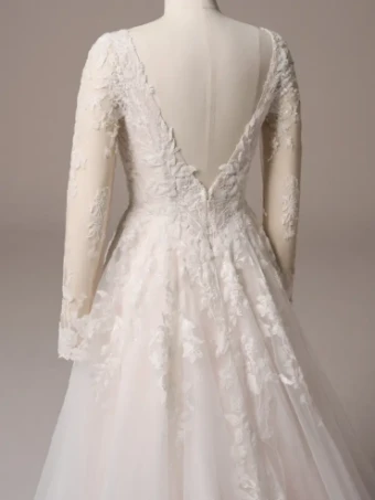 Rebecca Ingram Honor #5 Ivory/Soft Blush thumbnail