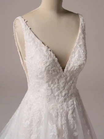 Rebecca Ingram Honor #6 Ivory/Soft Blush thumbnail