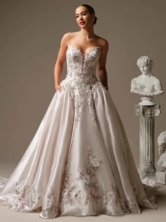 Sottero and Midgley Alvarez #0 default Multi/Pink Champagne thumbnail