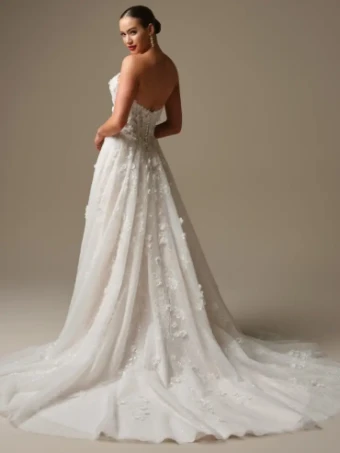 Sottero and Midgley Kalinda #1 All Ivory (gown with Ivory Illusion) thumbnail