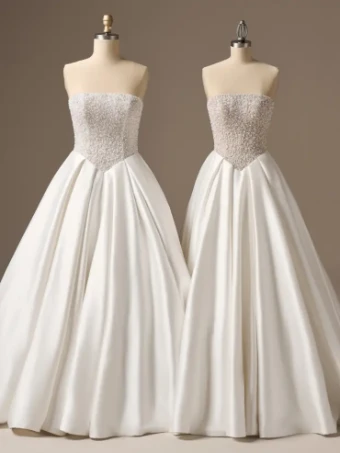 Sottero and Midgley Dmara #3 default Ivory/Silver Accent/Latte thumbnail