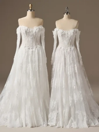 Maggie Sottero Kitaro #5 default All Ivory (Ivory Illusion) thumbnail