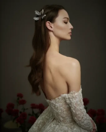 Nicole + Felicia Reina #2 default Ivory/Nude thumbnail