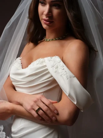 Maggie Sottero Justina #3 All Ivory thumbnail