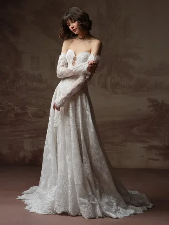 Sottero and Midgley Keeva #4 Ivory/Pearl thumbnail