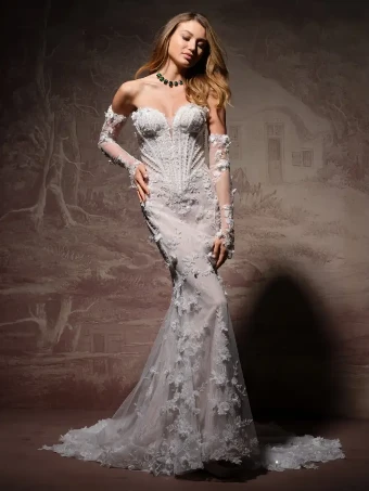 Maggie Sottero Stasia #3 Ivory/Blush (Ivory Illusion) thumbnail