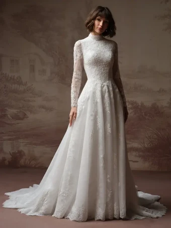 Maggie Sottero Dominique #1 All Ivory thumbnail