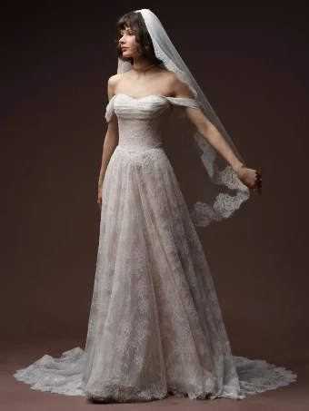 Maggie Sottero MAELLE #1 All Ivory thumbnail