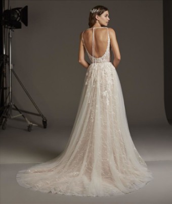 Pronovias Style #Hyperion #1 default OffWhite/Blush thumbnail