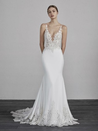 Pronovias Style #Erandi #0 default OffWhite/Crystal thumbnail