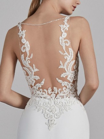 Pronovias Style #Erandi #1 default OffWhite/Crystal thumbnail