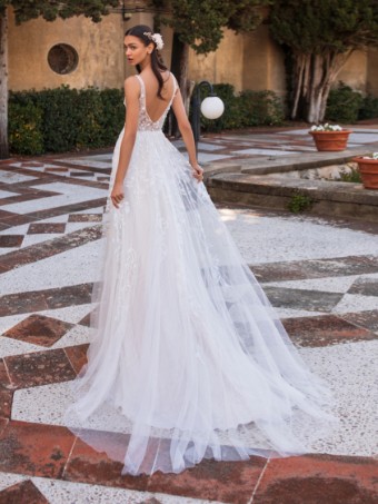 Pronovias Style #Elara #1 default OffWhite/Crystal thumbnail