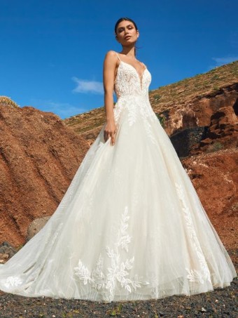 Pronovias Style #Socotra #0 default Off White/Champagne thumbnail