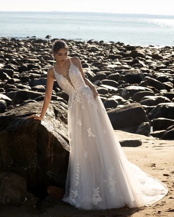 JH Bridal by Jimme Huang Nelia #0 default Ivory/Nude thumbnail
