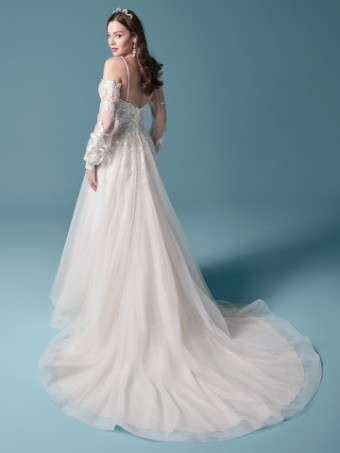 Maggie Sottero Style #Stevie #1 default Ivory/Misty Mauve (Nude Illusion) thumbnail