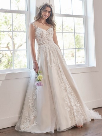 Maggie Sottero Style #Tiffany #2 Ivory (Natural Illusion) thumbnail
