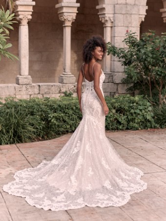 Maggie Sottero Tuscany Royale #1 Ivory over Misty Mauve (gown with Nude Illusion) thumbnail