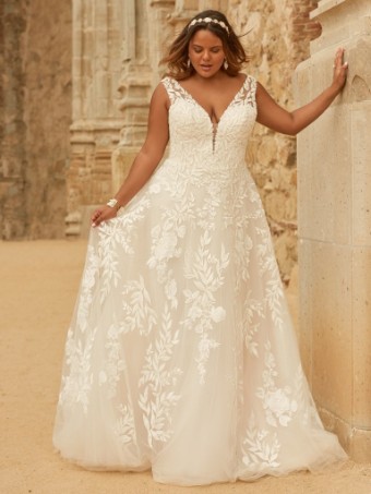 Maggie Sottero Style #Fern #0 default Ivory over Nude (gown with Natural Illusion) thumbnail