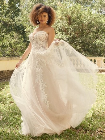 Maggie Sottero Style #Nora #0 default Ivory over Nude (gown with Natural Illusion) thumbnail