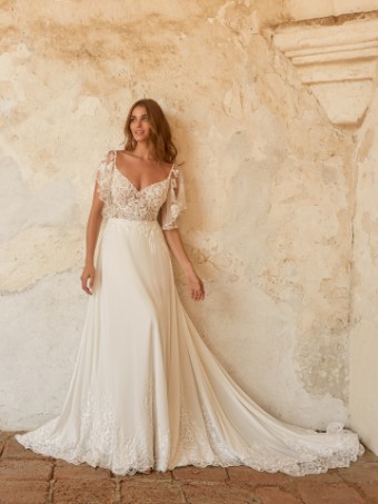 Maggie Sottero Style #Primrose #0 default Ivory (gown with Natural Illusion) (pictured) thumbnail