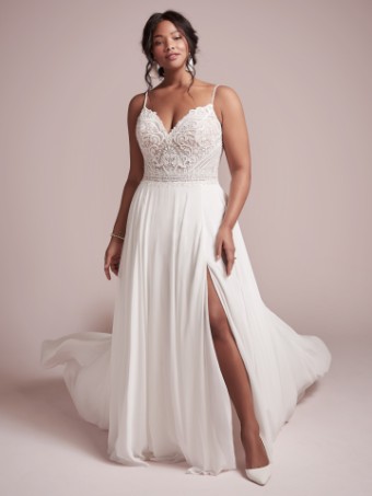 Rebecca Ingram Lorraine #2 default Ivory (Gown With Nude Illusion) thumbnail