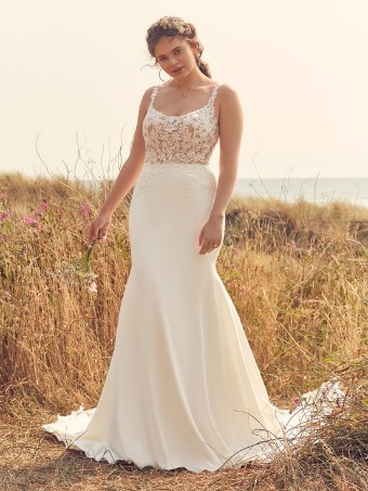 Rebecca Ingram Style #Sadie #0 default Ivory (gown with Natural Illusion) thumbnail