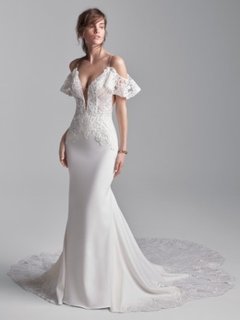 Sottero and Midgley Style #Bracken #0 default Ivory (Nude Illusion) thumbnail