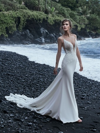 Sottero and Midgley Style #Bracken #2 Ivory (Nude Illusion) thumbnail