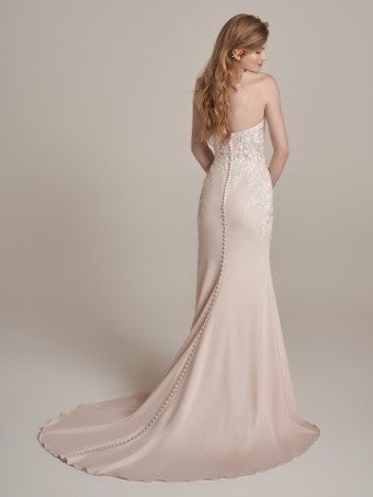 Rebecca Ingram Style #Lily #1 All Ivory (gown with Ivory Illusion) thumbnail