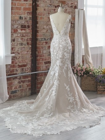 Maggie Sottero Albany #1 default Ivory over Blush (gown with Natural Illusion thumbnail