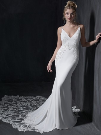 Sottero and Midgley Style #Tanner #0 default Ivory (gown with Natural Illusion) thumbnail