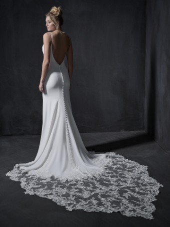 Sottero and Midgley Style #Tanner #1 default Ivory (gown with Natural Illusion) thumbnail