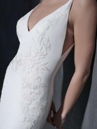 Sottero and Midgley Style #Tanner #2 Ivory (gown with Natural Illusion) thumbnail