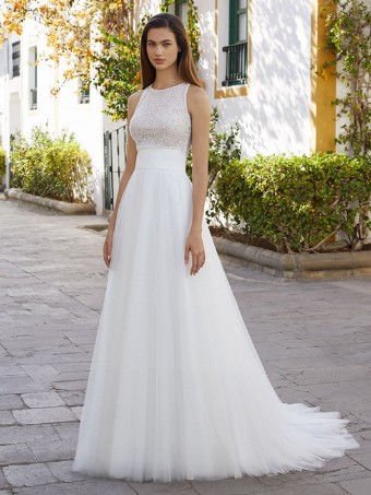 Love By Enzoani Style #Brystol - tulle #0 default Ivory/Nude thumbnail